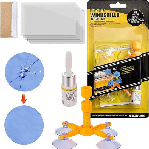 KIT DE REPARACION DE CRISTAL VIDRIO PARABRISAS DE CARRO VEHICULO